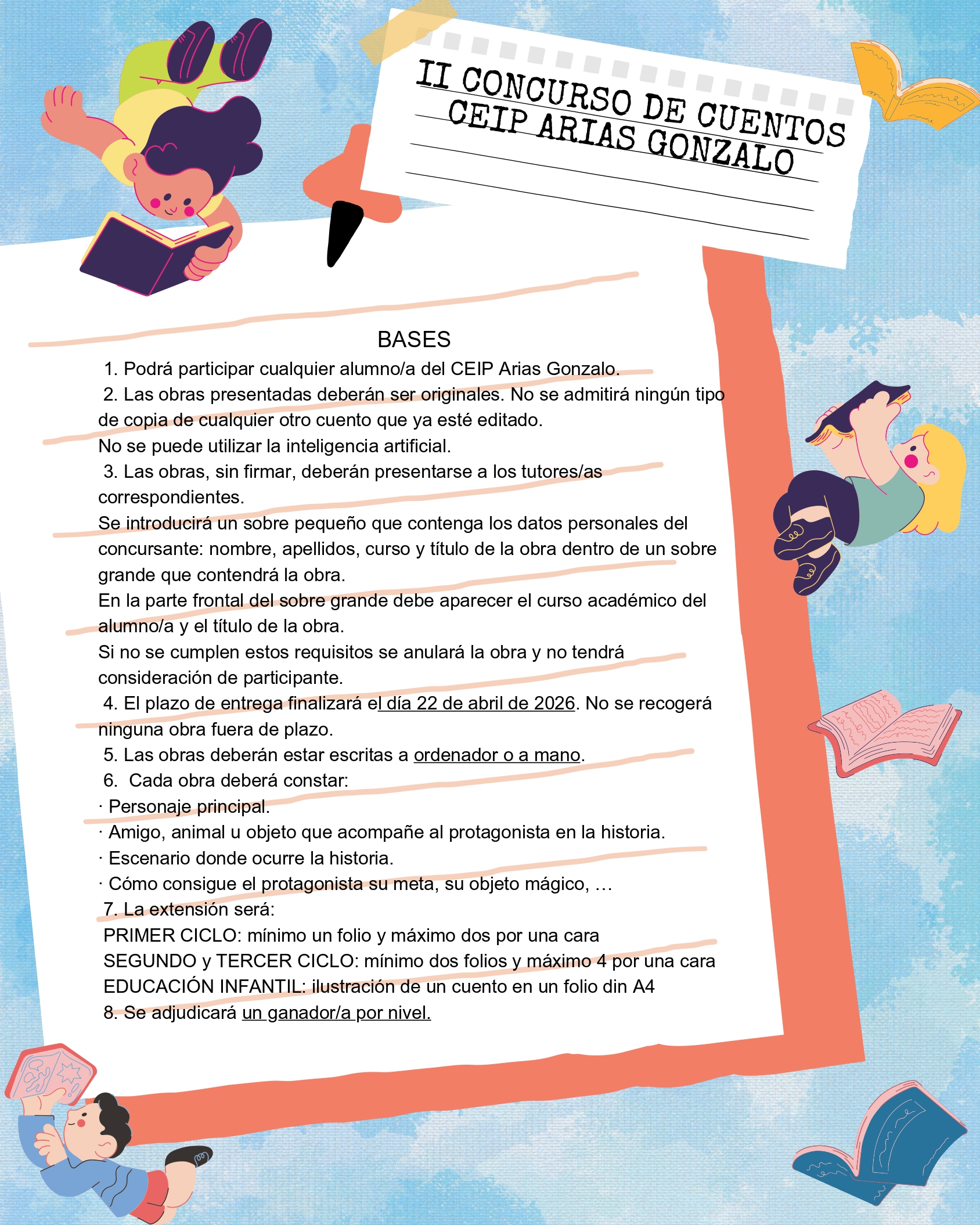 II CONCURSO DE CUENTOS CEIP ARIAS GONZALO